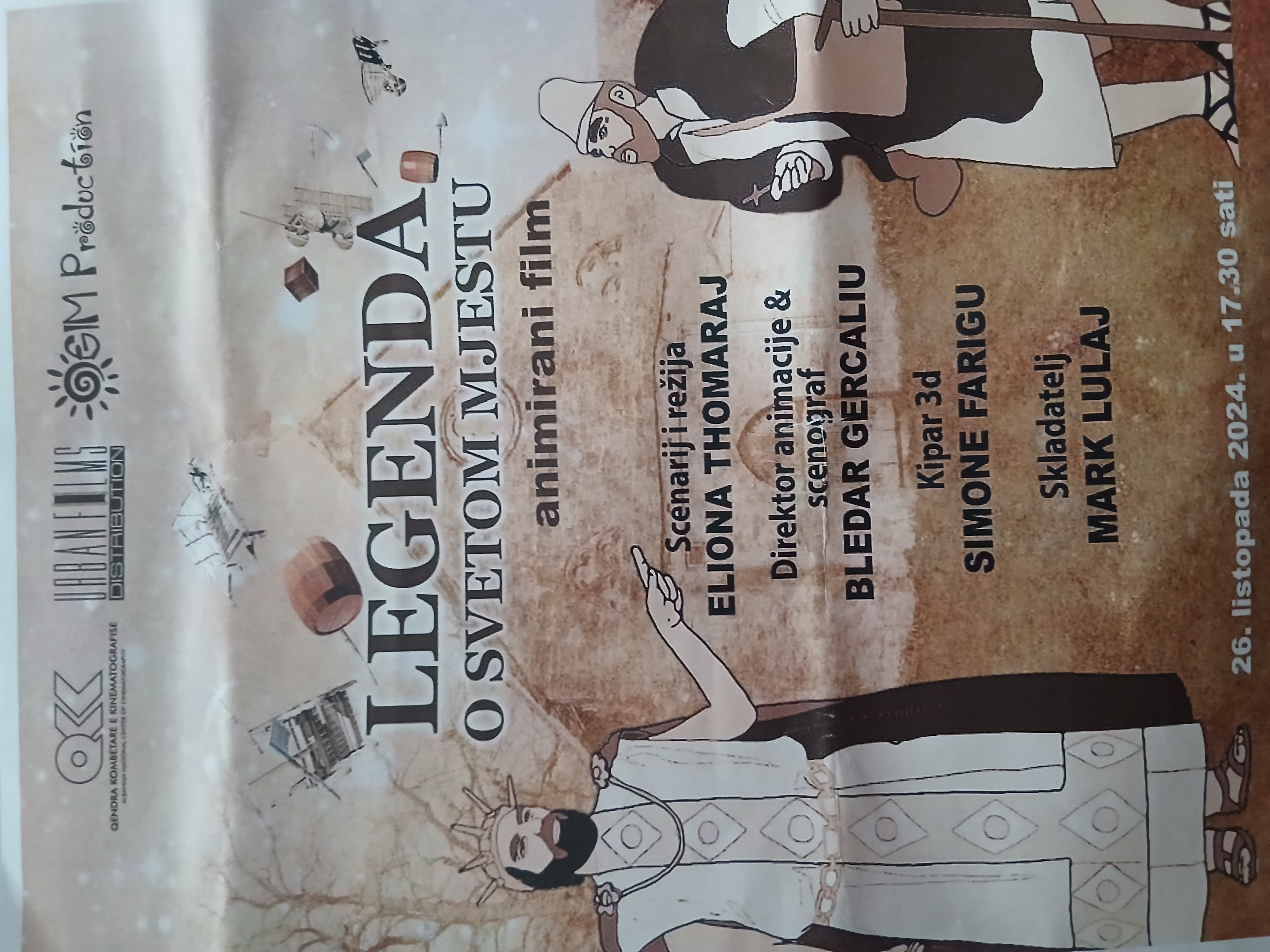 Legjenda e vendit t'shenjt